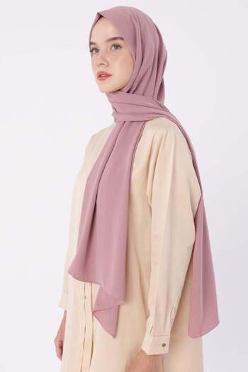 ALLDAY Rose-Medine Silk Shawl