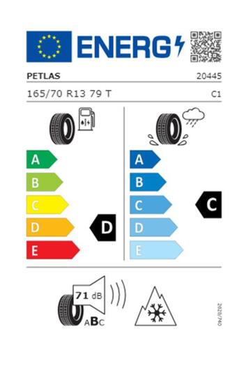 Petlas 165/70 R13 79T Multi Action Pt565 Oto Dört Mevsim Lastiği (Üretim Yılı: 2025)