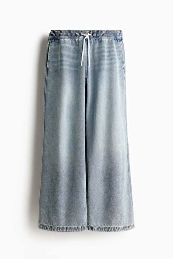 H&M Denim pull-on trousers