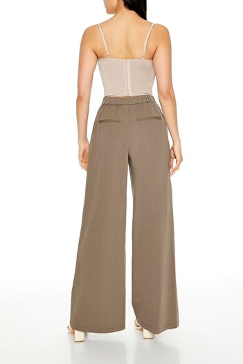 Forever 21 Wide-Leg Kumaş Pantolon