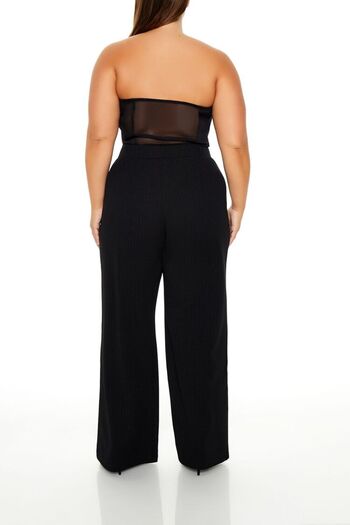 Forever 21 Plus Size Düz Kesim Pantolon