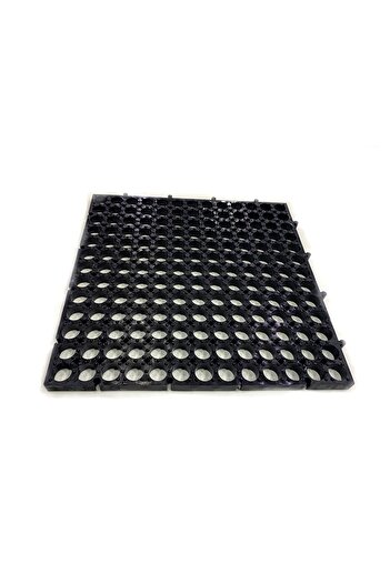 bademlerhali 6 Pcs Rubber under Mat Open Rubber - 100cm X 66cm Door Front Outdoor Mat