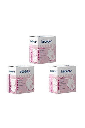 Bebedor New Breast Pad 40 Pack of 3