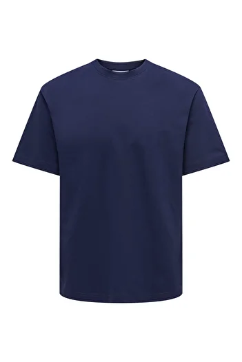 Only & Sons Men's Round Neck Basic T-Shirt - 22022532