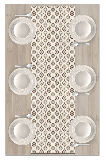 Bertille Home Ramadan Series 140x40 Cm Digital Printed Runner (Ramadan)