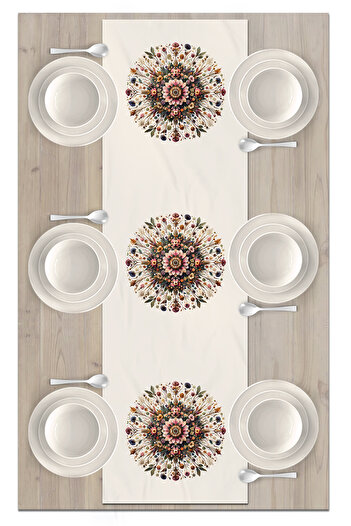 Bertille Home Ramadan Series 140x40 Cm Digital Printed Runner (Ramadan)