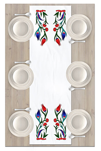 Bertille Home Seria Ramadan 140x40 cm Runner imprimat digital (din Rama)