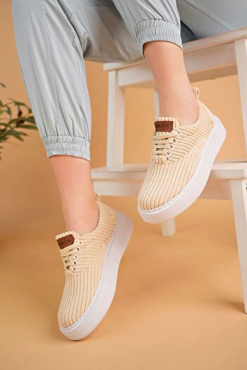 Chekich Ch173 Kbt Velluto Women's Shoes Beige