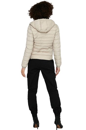 ONLY Onltahoe Hood Jacket Otw Noos 15156569 Πέτρα πυμίτη