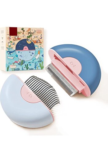 Technojet Cat Dog Hair Collector and Massage Comb Double Sided, Limited and Customized Production