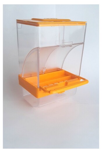 T-Pet Yellow Smart Double Compartment Food Bowl