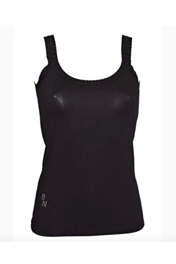 Belinay Women'S, 47% Modal, 47% Cotton, Lace Sling Tank Top