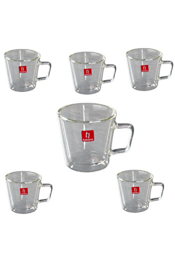 Tohana CİDARLI 6LI KUPA 150 ML