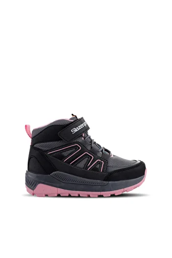 Slazenger Kephas In Girl's Boots Σκούρο Γκρι / Ροζ