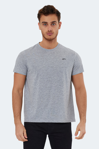 Slazenger Ανδρικό γκρι μπλουζάκι - Rosalva