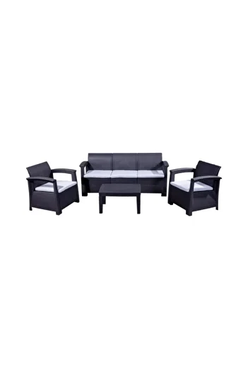 Lifan 4-Piece 5-Seater Elegant and Modern Design Outdoor Seating Set