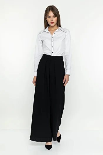 INVIDIA Pleated Trousers Skirt