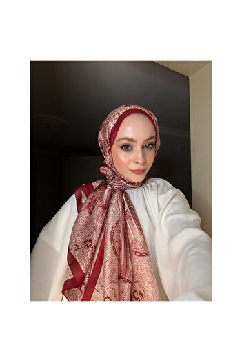 diorel Ethnic Pattern Vural Silk Shawl