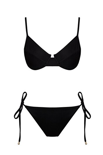SAILOR moda Wire Underwire Detachable Backing Bikini Suit
