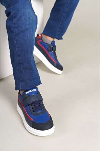 Chekich Star-X 1015 Children's Shoes - Navy, Blue, Red