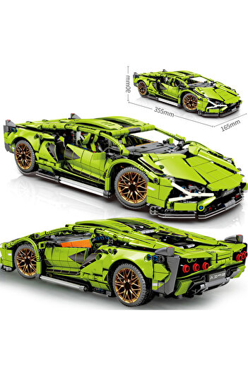 Choice Static (No Box) Technical Building Blocks Racing Car Static Model Or Remote Control Electric RC Car