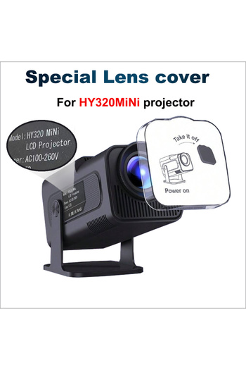 Choice غطاء عدسة جهاز العرض HY320mini غطاء عدسة محمول غطاء عدسة واقي مقاوم للغبار لجهاز العرض المنزل...