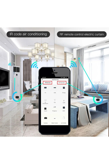 Choice IR and RF433 IR Remote Control WiFi Tuya Smart RF Smart Home Infrared Controller for Air Conditioner