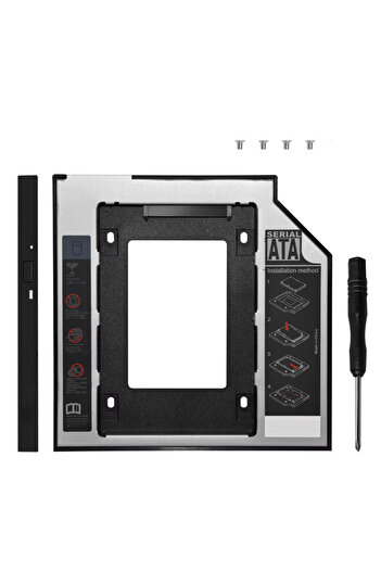 Choice 9.5mm For Laptop Dvd-rom 9.5mm/12.7mm Universal 2nd Hdd Caddy Sata 3.0 Adapter For 2.5 Inch Ssd Case