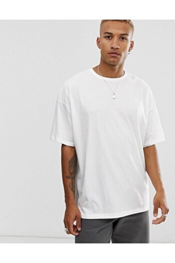 BESTTRENDY Ανδρικό μπλουζάκι μονόχρωμο Oversize