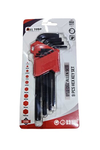 FDN El Toro Set of 9 Long Flat Wrenches