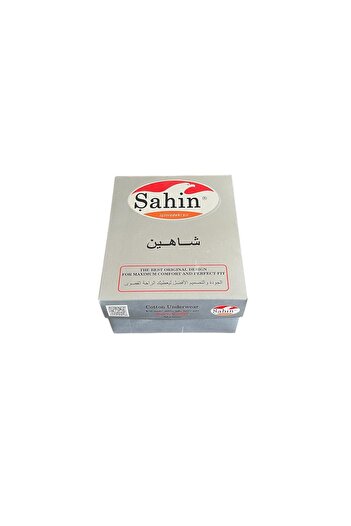 Şahin Şahin Ανδρικό - 100% βαμβακερό μονόκλινο εσώρουχο, κουτί 6 τεμαχίων (Ειδική προσφορά Σαουδικής Αραβίας)