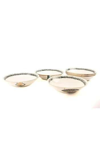 Mikasa Moor Grace 6-Piece Deep Plate 21cm