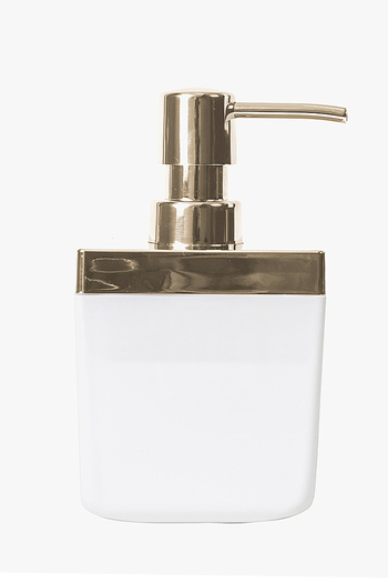 Prima Nova White Gold Tuscany Liquid Soap Dish