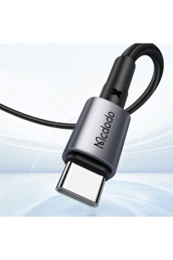 Mcdodo Ca-3131 65w Pd Type-c To Type-c Şarj Ve Data Kablosu 1.5m - Siyah