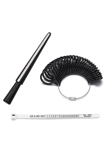 Choice stick Set 1pcs Professional Jewelry Tools Ring Mandrel Stick Finger Gauge Ring Sizer Measuring UK/US