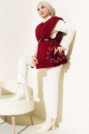 by nursel çiçek Tedy Lamb Vest