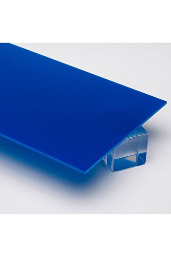 TASARIM TABELA Plexiglas albastru 15x30cm 3 mm Acrilic Plexiglas Foaie de plexiglas