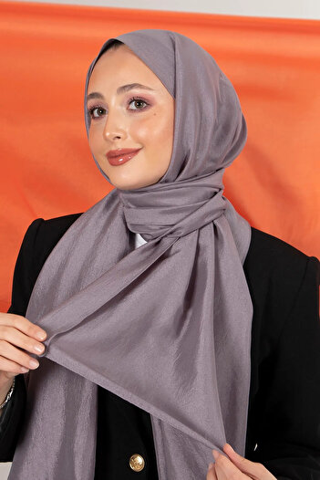 HAREM SCARF Füme Brisa Vual Şal
