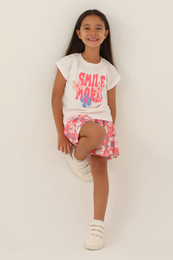 Rolypoly Girls' Pink Shorts Set