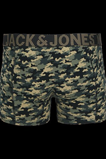 Jack & Jones Ανδρικό μπόξερ Jacdanny Trunks 3 Pack Sn Black