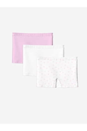 LC Waikiki 3-Piece Printed Boxer Set for Girl