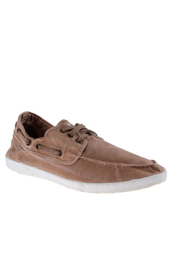 natural world Men's Sneaker (Casual) 303E-621 Nautico Enzimatico Natural World Beige Enz