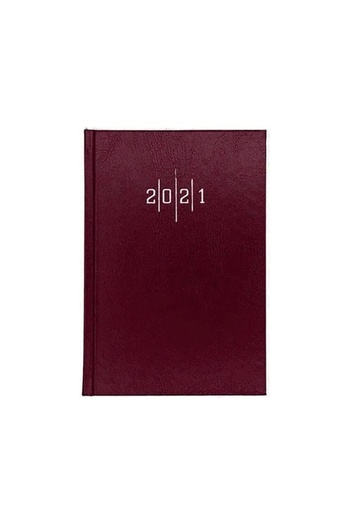 Liz Economical Skin Cloth Striped Daily Agenda 14x20 cm 2023