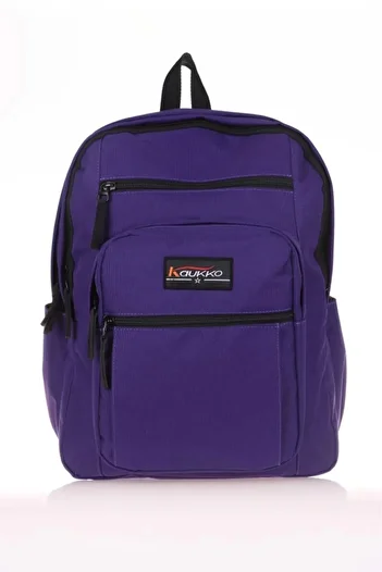 KAUKKO Purple Backpack -FullPocket K1433