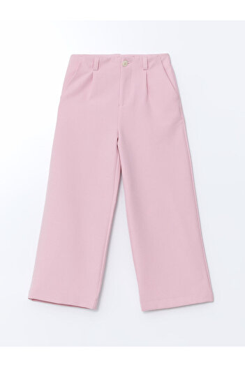 LC Waikiki Lcw Kids Girls Pants with Adjustable Elastic Waist
