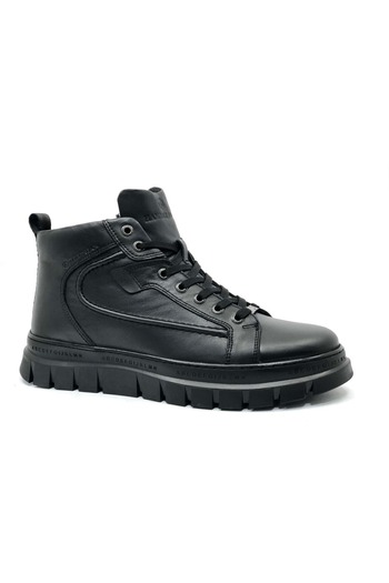 Hammer Jack 102-24865-M Derry Deri Casual Erkek Bot SİYAH-CİLT