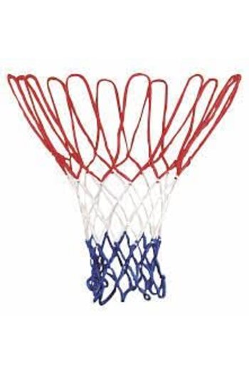 SPALDING BASKETBALL ALL WEATHER NET - RED, WHITE & BLUE