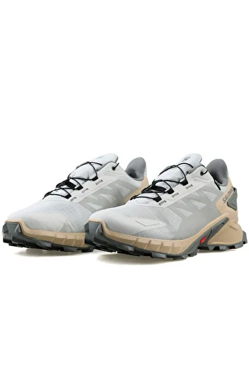 Salomon Supercross 4 Gore-Tex - Waterproof Ecru Running and Trekking Outdoor Shoes