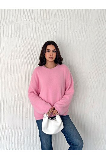Noa Noa Oversize Kısa Sakallı Kalın Kazak