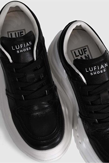 Lufian 121230020 Darla Unisex Sneaker Παπούτσια ΜΑΥΡΟ